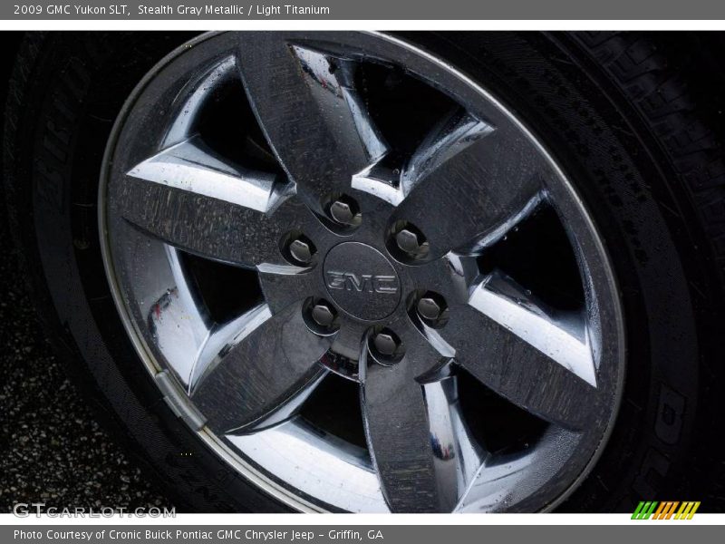 Stealth Gray Metallic / Light Titanium 2009 GMC Yukon SLT