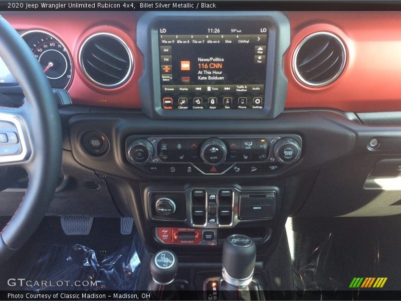 Billet Silver Metallic / Black 2020 Jeep Wrangler Unlimited Rubicon 4x4