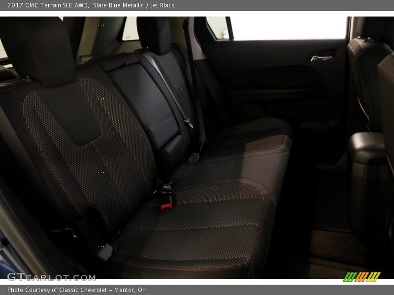 Slate Blue Metallic / Jet Black 2017 GMC Terrain SLE AWD