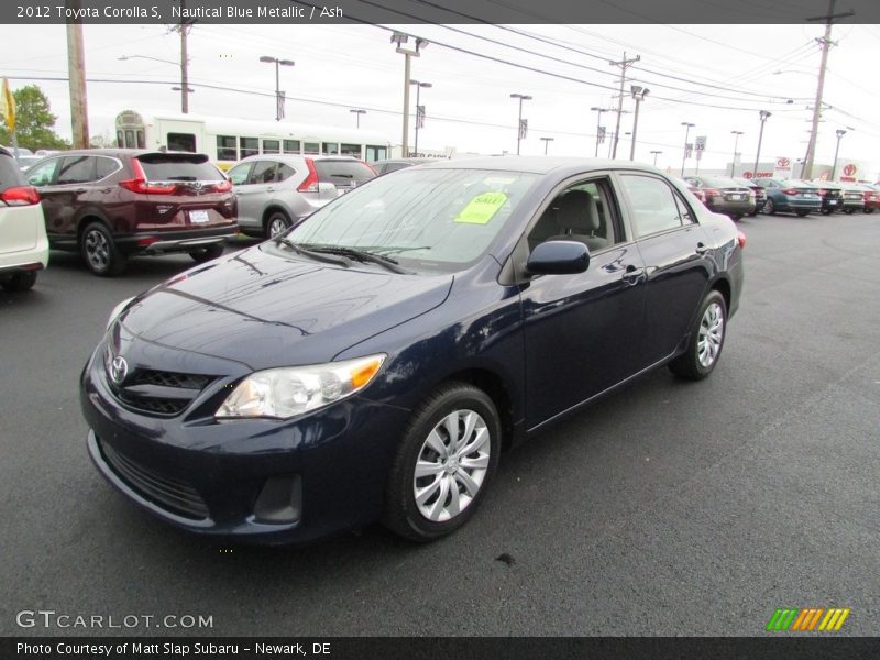 Nautical Blue Metallic / Ash 2012 Toyota Corolla S