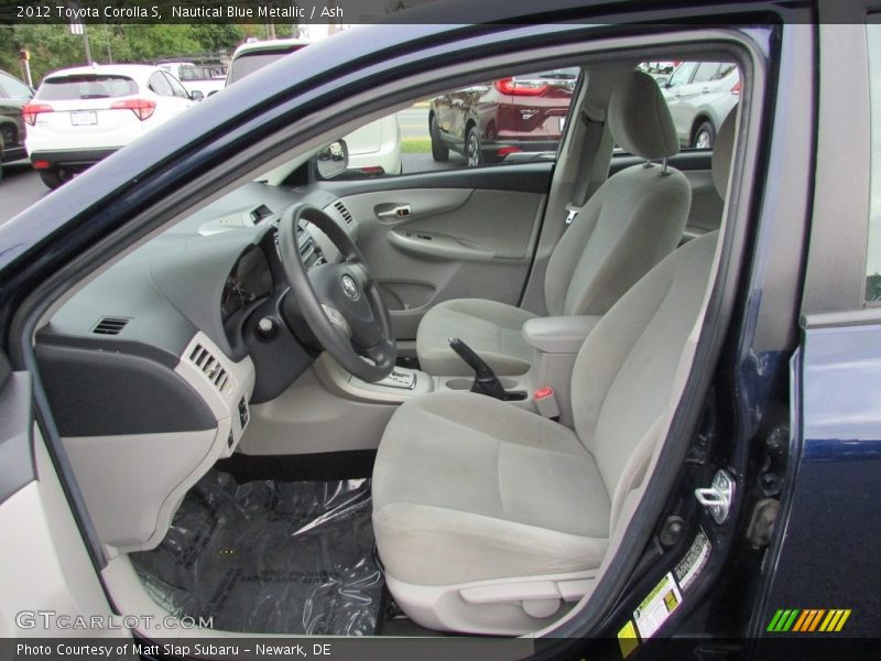 Nautical Blue Metallic / Ash 2012 Toyota Corolla S
