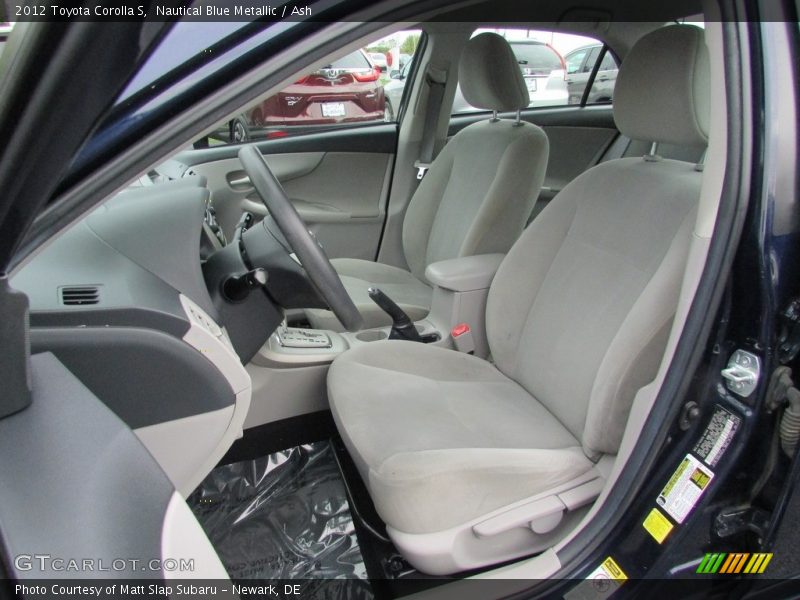 Nautical Blue Metallic / Ash 2012 Toyota Corolla S