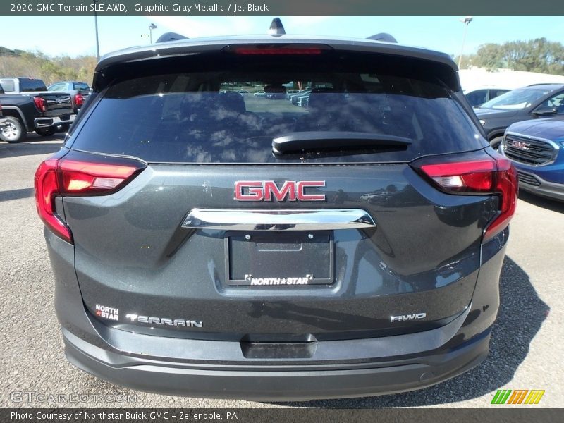 Graphite Gray Metallic / Jet Black 2020 GMC Terrain SLE AWD