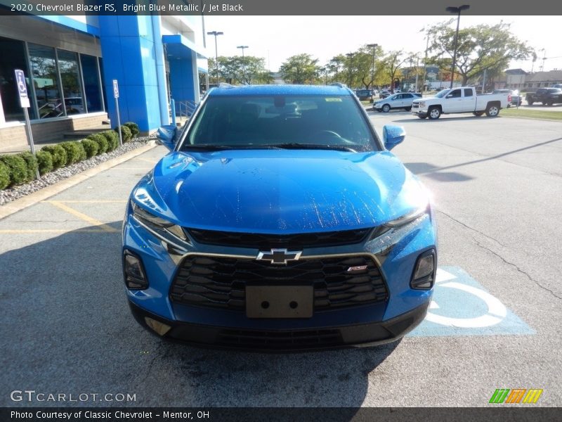 Bright Blue Metallic / Jet Black 2020 Chevrolet Blazer RS