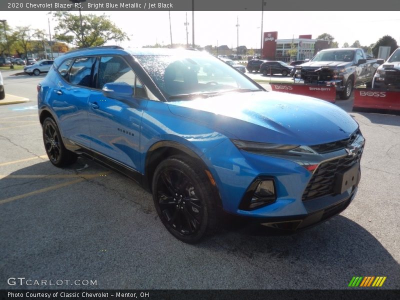 Bright Blue Metallic / Jet Black 2020 Chevrolet Blazer RS