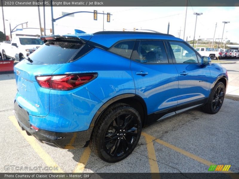 Bright Blue Metallic / Jet Black 2020 Chevrolet Blazer RS