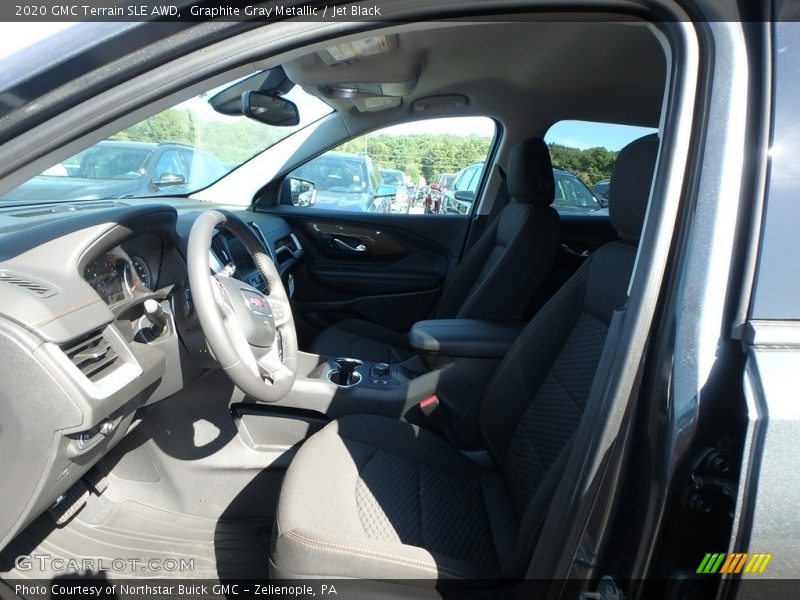 Graphite Gray Metallic / Jet Black 2020 GMC Terrain SLE AWD