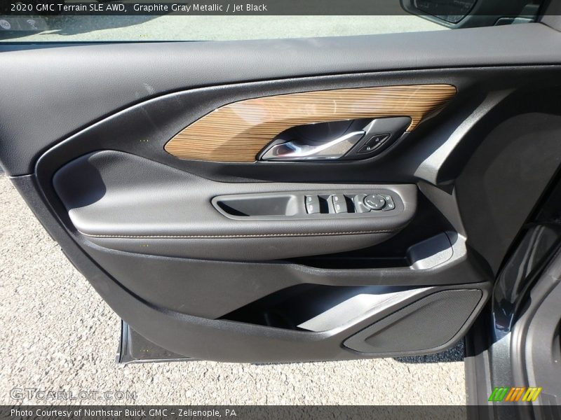 Graphite Gray Metallic / Jet Black 2020 GMC Terrain SLE AWD