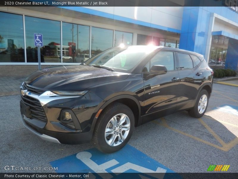 Midnight Blue Metallic / Jet Black 2020 Chevrolet Blazer LT