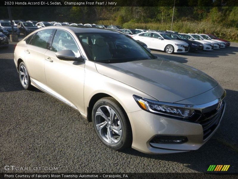Front 3/4 View of 2020 Accord EX-L Sedan