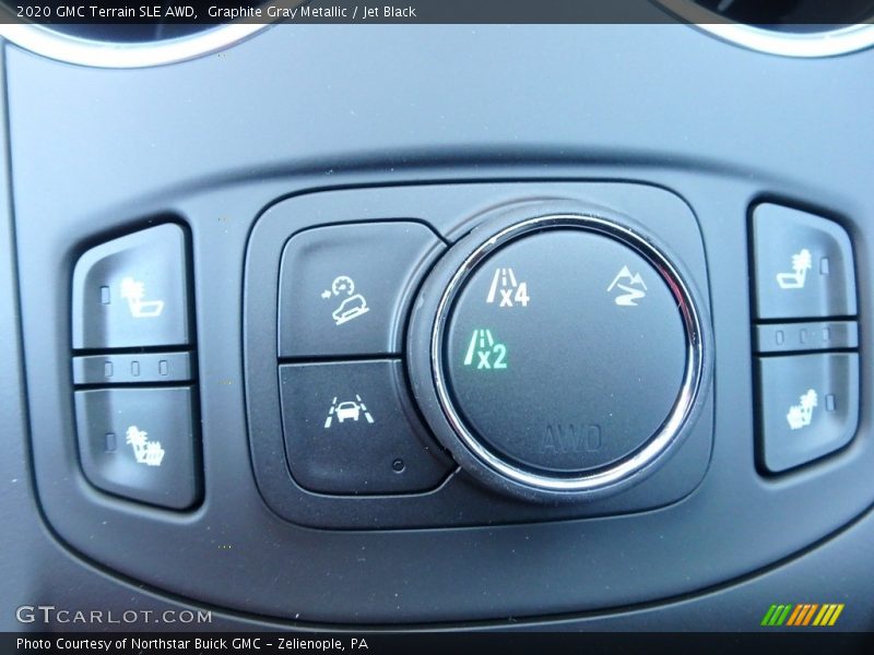 Graphite Gray Metallic / Jet Black 2020 GMC Terrain SLE AWD