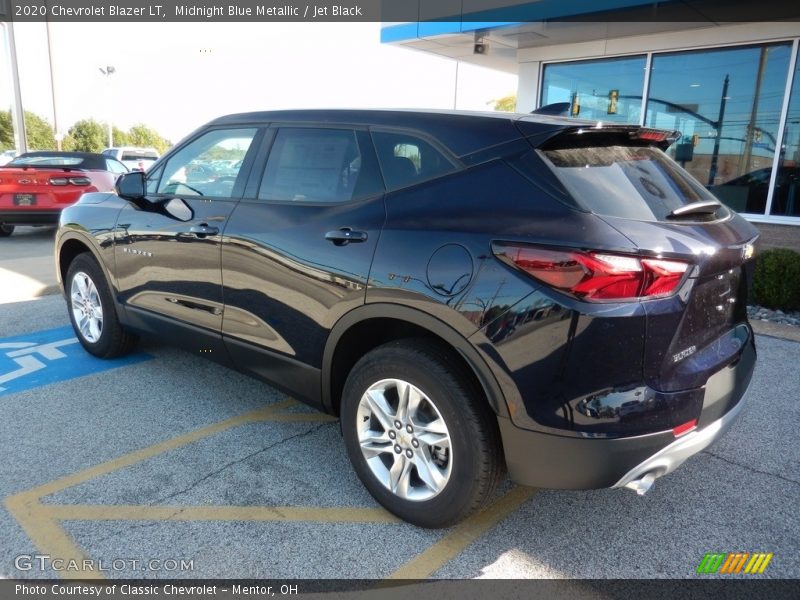 Midnight Blue Metallic / Jet Black 2020 Chevrolet Blazer LT