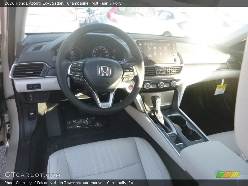  2020 Accord EX-L Sedan Ivory Interior