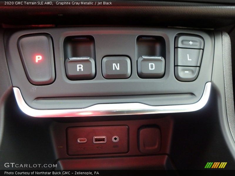 Graphite Gray Metallic / Jet Black 2020 GMC Terrain SLE AWD