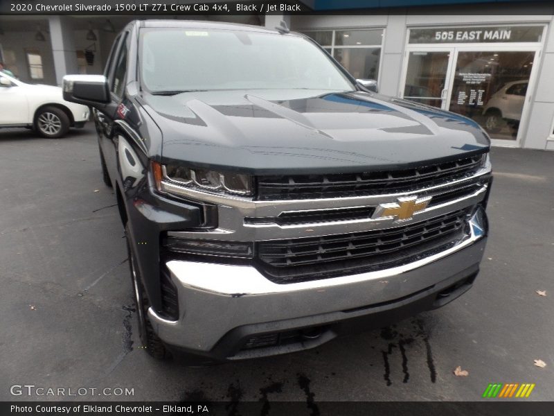 Black / Jet Black 2020 Chevrolet Silverado 1500 LT Z71 Crew Cab 4x4