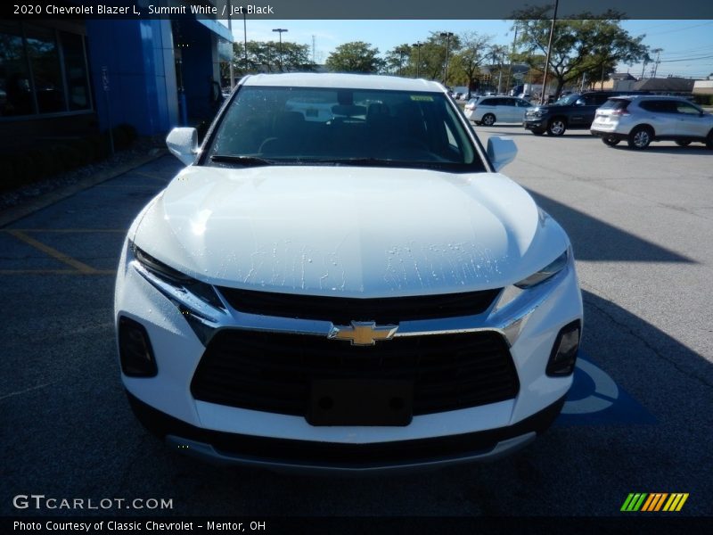 Summit White / Jet Black 2020 Chevrolet Blazer L