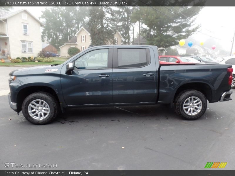 Black / Jet Black 2020 Chevrolet Silverado 1500 LT Z71 Crew Cab 4x4