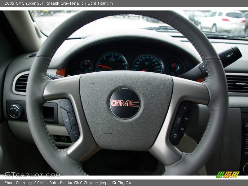 Stealth Gray Metallic / Light Titanium 2009 GMC Yukon SLT