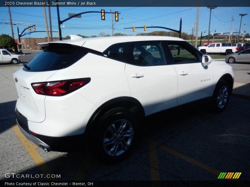 Summit White / Jet Black 2020 Chevrolet Blazer L