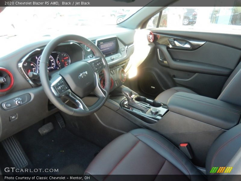 Front Seat of 2020 Blazer RS AWD