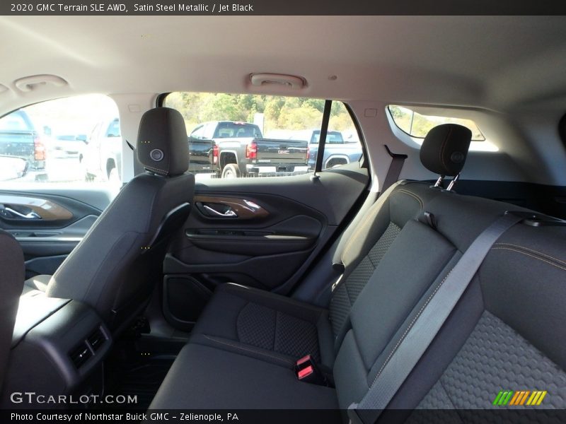 Satin Steel Metallic / Jet Black 2020 GMC Terrain SLE AWD