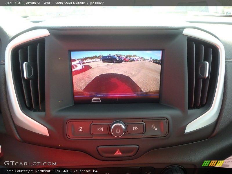 Satin Steel Metallic / Jet Black 2020 GMC Terrain SLE AWD