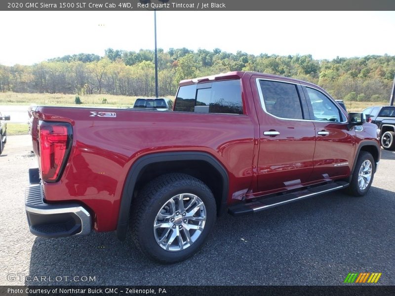 Red Quartz Tintcoat / Jet Black 2020 GMC Sierra 1500 SLT Crew Cab 4WD