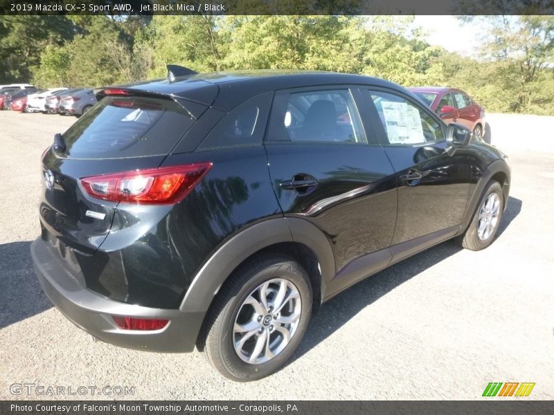 Jet Black Mica / Black 2019 Mazda CX-3 Sport AWD