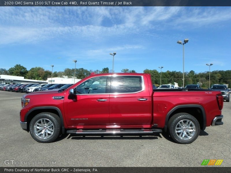  2020 Sierra 1500 SLT Crew Cab 4WD Red Quartz Tintcoat