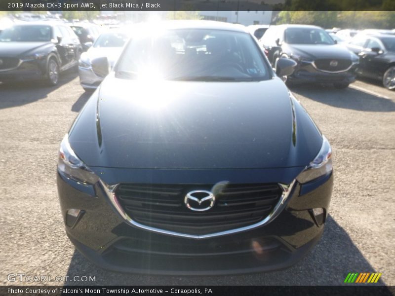 Jet Black Mica / Black 2019 Mazda CX-3 Sport AWD