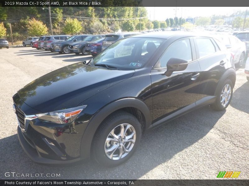 Jet Black Mica / Black 2019 Mazda CX-3 Sport AWD