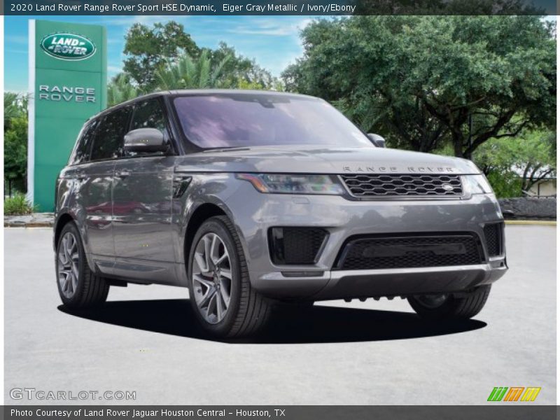 Eiger Gray Metallic / Ivory/Ebony 2020 Land Rover Range Rover Sport HSE Dynamic