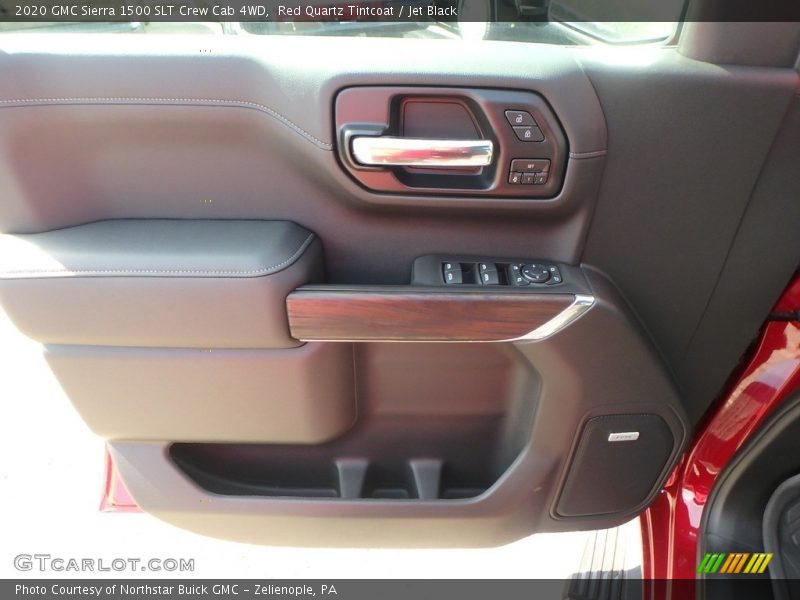 Red Quartz Tintcoat / Jet Black 2020 GMC Sierra 1500 SLT Crew Cab 4WD