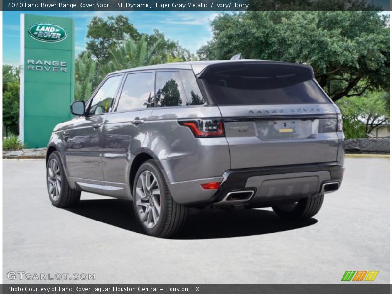 Eiger Gray Metallic / Ivory/Ebony 2020 Land Rover Range Rover Sport HSE Dynamic