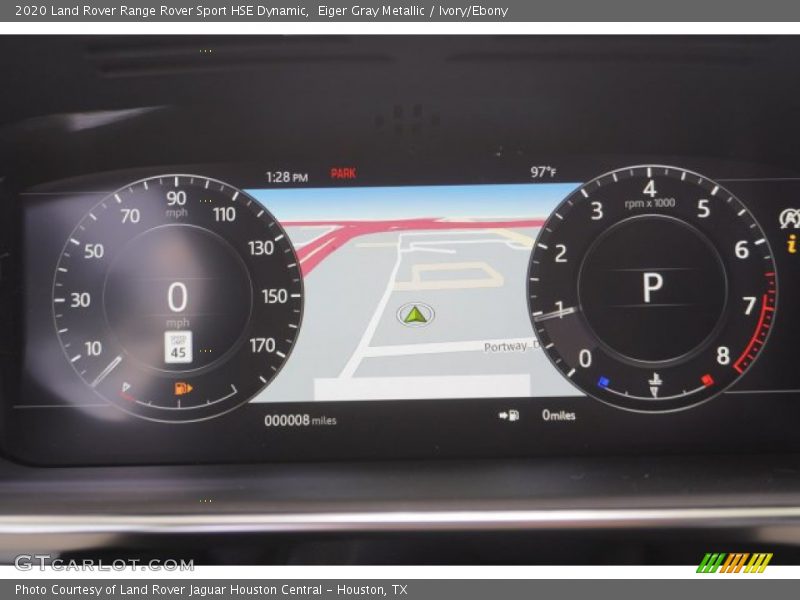  2020 Range Rover Sport HSE Dynamic HSE Dynamic Gauges
