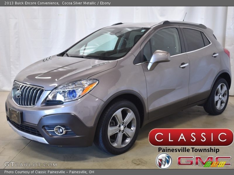 Cocoa Silver Metallic / Ebony 2013 Buick Encore Convenience