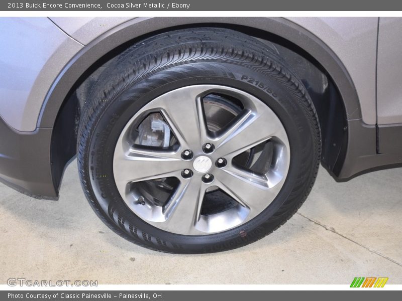 Cocoa Silver Metallic / Ebony 2013 Buick Encore Convenience