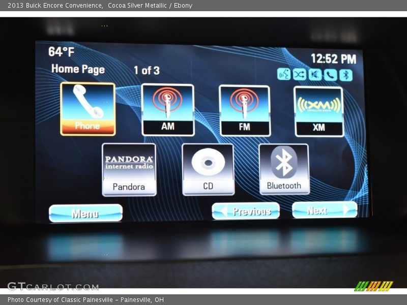 Cocoa Silver Metallic / Ebony 2013 Buick Encore Convenience