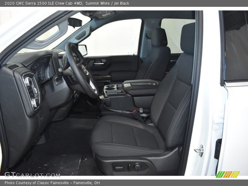 Front Seat of 2020 Sierra 1500 SLE Crew Cab 4WD