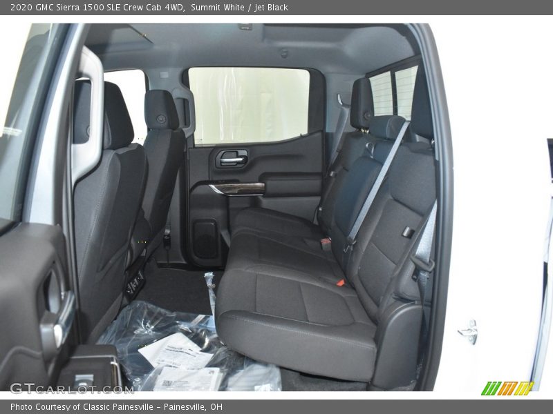 Rear Seat of 2020 Sierra 1500 SLE Crew Cab 4WD
