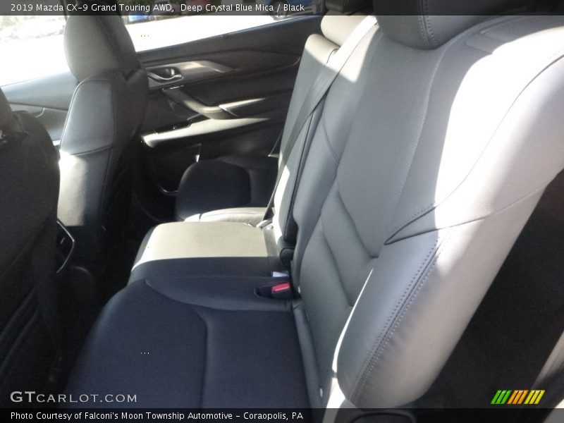 Deep Crystal Blue Mica / Black 2019 Mazda CX-9 Grand Touring AWD