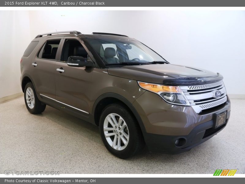 Caribou / Charcoal Black 2015 Ford Explorer XLT 4WD