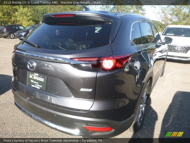 Machine Gray Metallic / Black 2019 Mazda CX-9 Grand Touring AWD