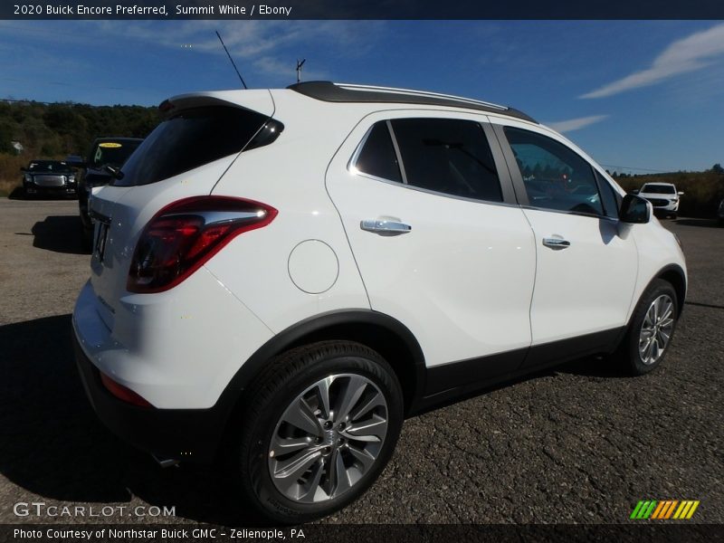 Summit White / Ebony 2020 Buick Encore Preferred