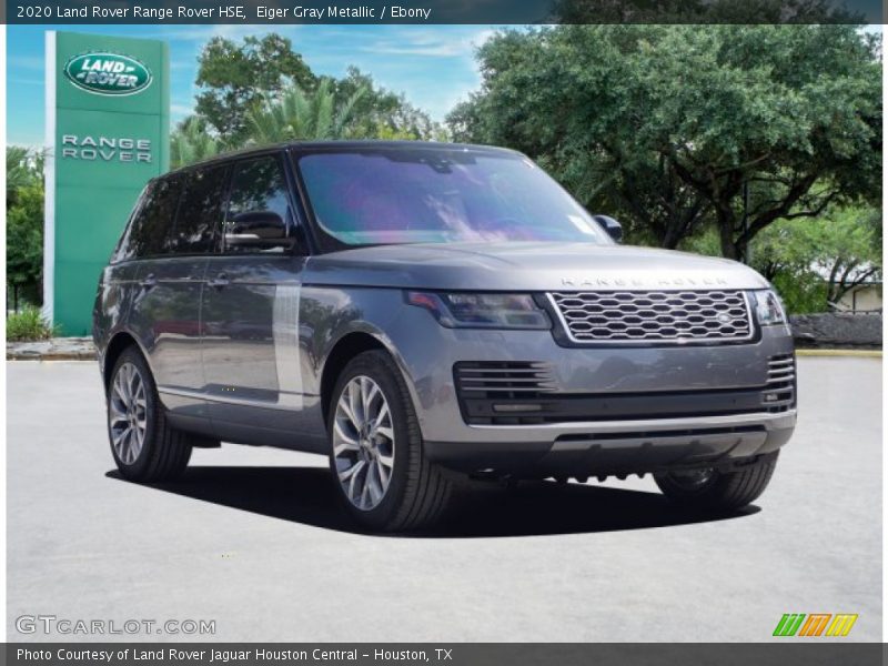 Eiger Gray Metallic / Ebony 2020 Land Rover Range Rover HSE
