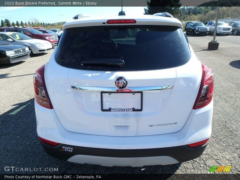 Summit White / Ebony 2020 Buick Encore Preferred