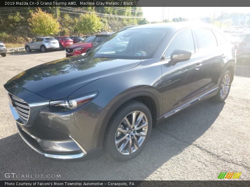 Machine Gray Metallic / Black 2019 Mazda CX-9 Grand Touring AWD