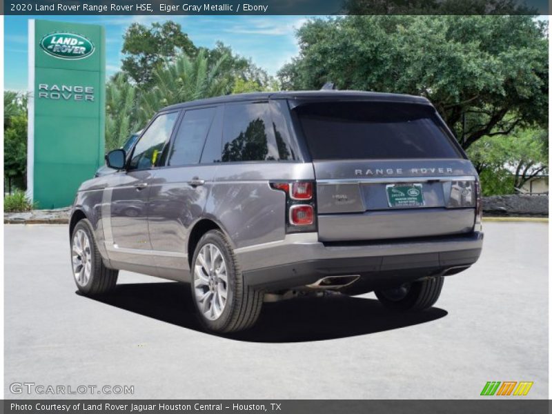 Eiger Gray Metallic / Ebony 2020 Land Rover Range Rover HSE
