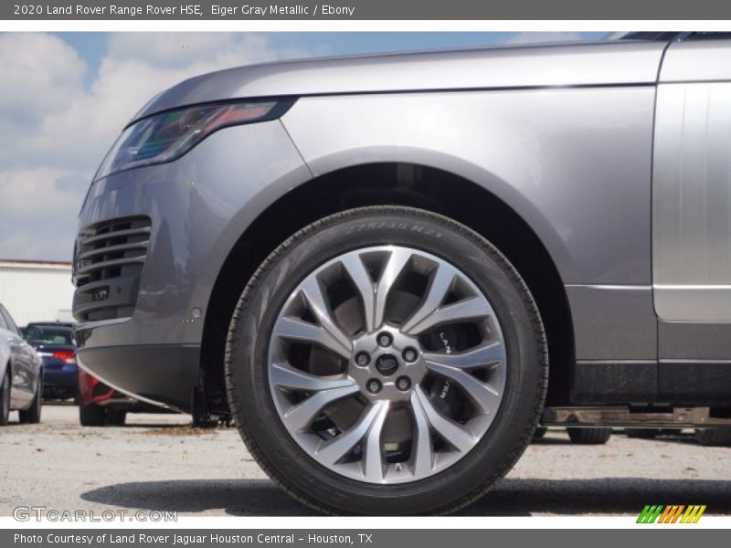 Eiger Gray Metallic / Ebony 2020 Land Rover Range Rover HSE