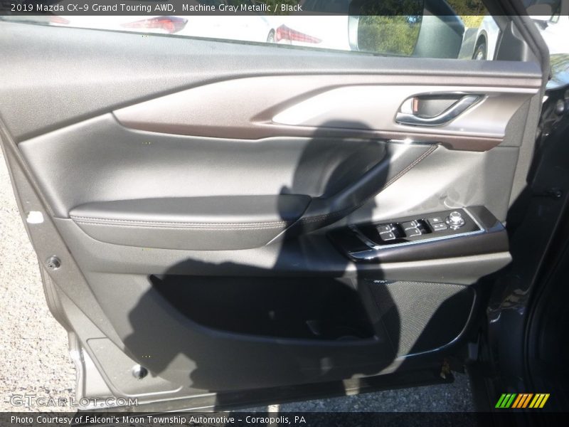Machine Gray Metallic / Black 2019 Mazda CX-9 Grand Touring AWD